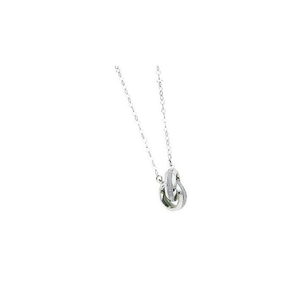 Greg Anthony Glitter Gold Necklace 14K White Gold - Trustmark Jewelers - Necklaces and Chains