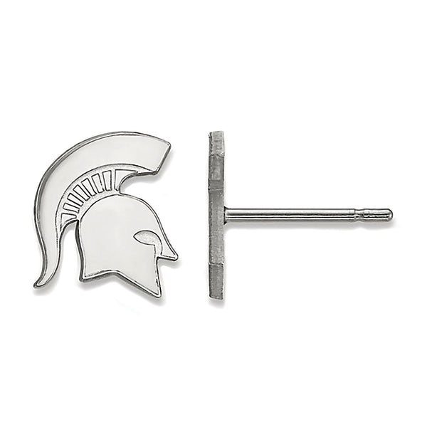 Michigan State University 925 Sterling Silver Post Earrings Officially Licensed