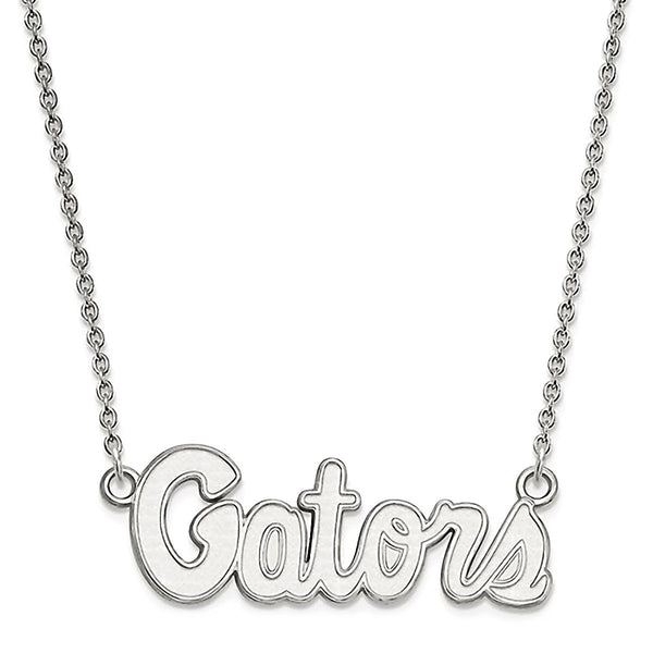University of Florida 925 Sterling Silver Necklace Officially Licensed