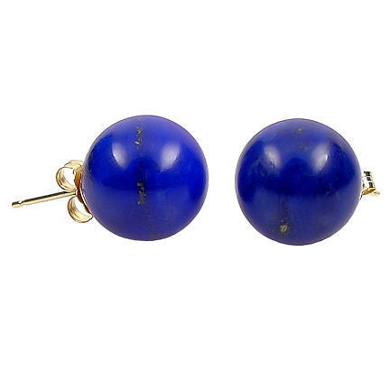 Classic Must Have! 12mm 100% 14K Gold Globe Ball Earrings with Screwbacks ,  New | eBay