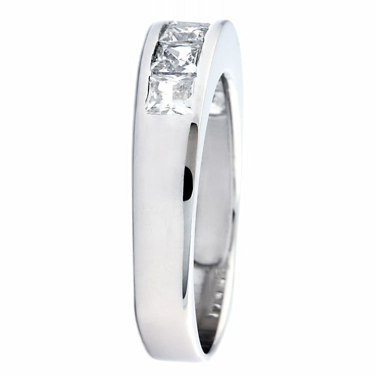 Tallia B: Stackable Russian Ice CZ Semi Eternity Wedding Band Ring - Trustmark Jewelers - Wedding Bands - 3