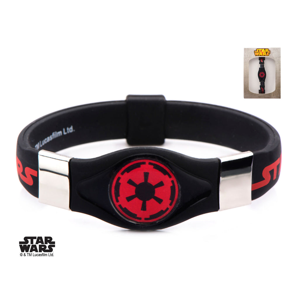 Star Wars: Imperial Symbol Silicone Bracelet 316 Stainless Steel - Trustmark Jewelers - Earrings - 2