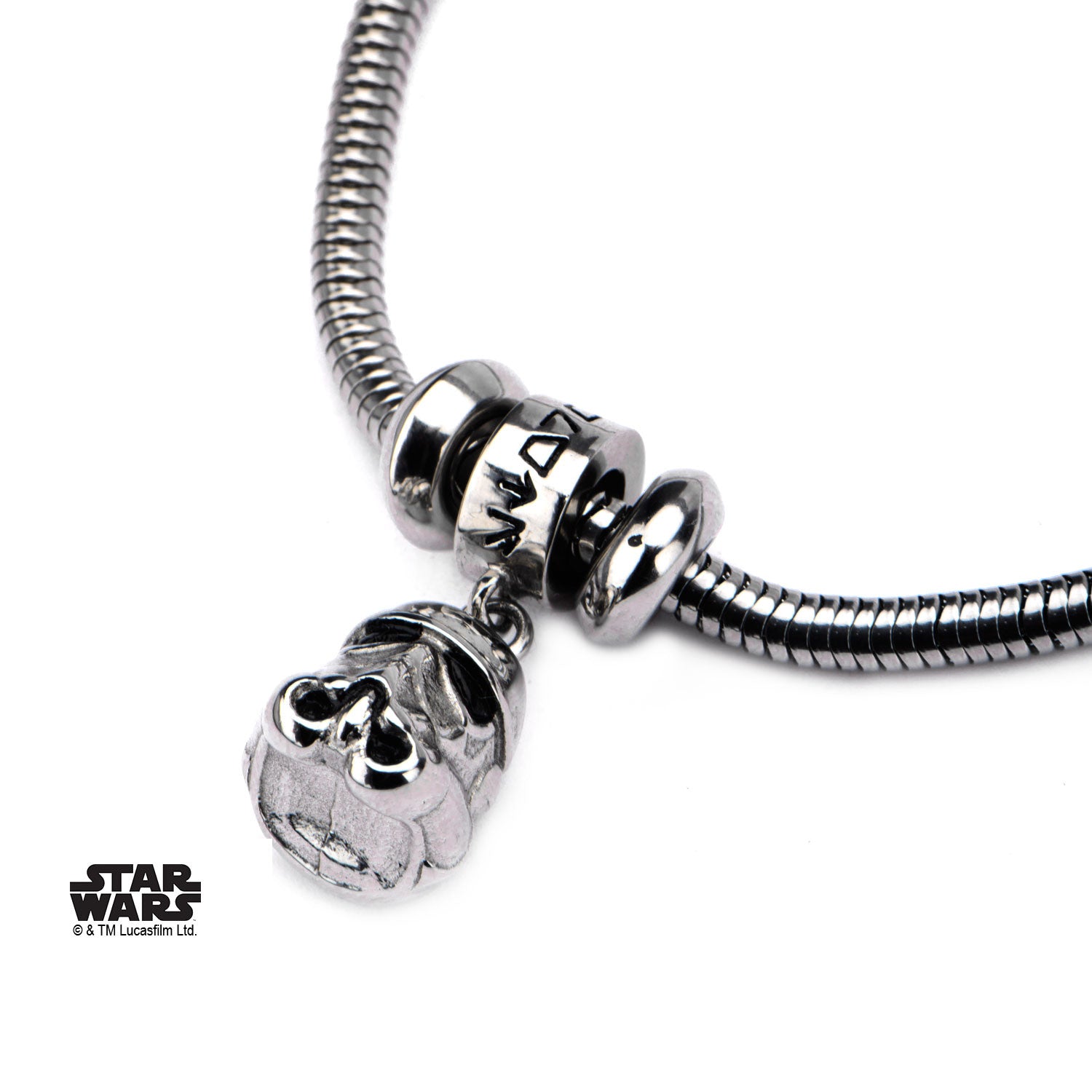 Star Wars: Stormtrooper Charm Bracelet 316 Stainless Steel
