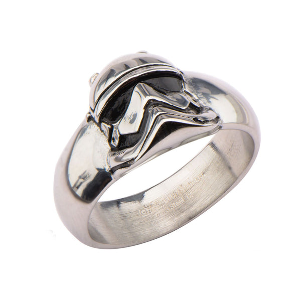 Star Wars: Stormtrooper 3D Ring 316 Stainless Steel - Trustmark Jewelers - Mens Rings - 1