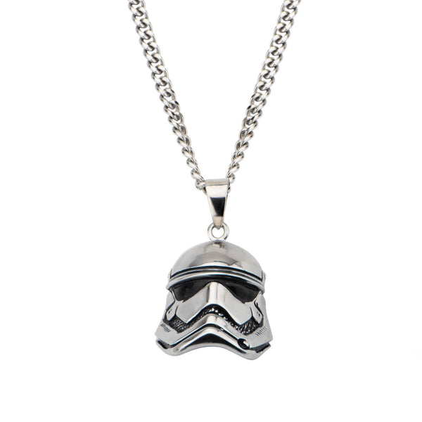 Star Wars: Stormtrooper 3D Pendant Necklace 316 Stainless Steel - Trustmark Jewelers - Pendants and Necklaces - 1