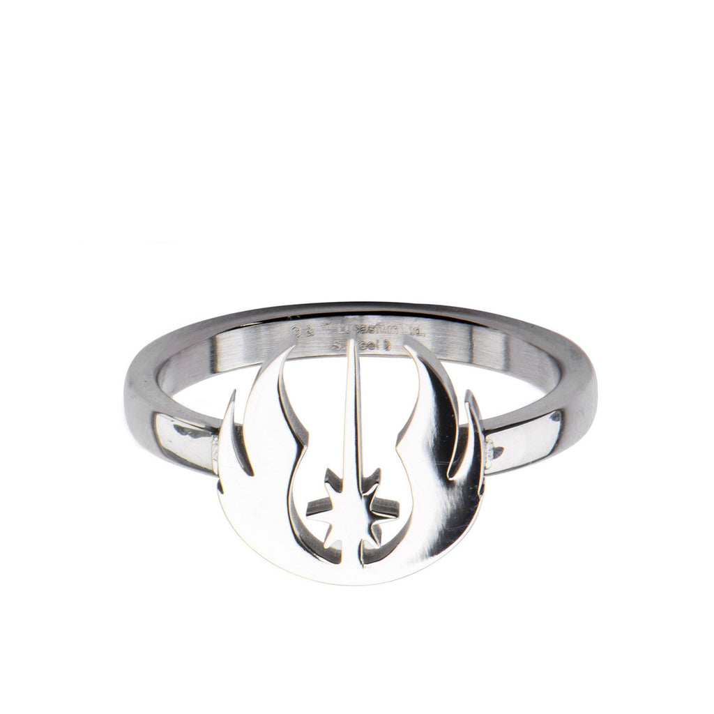 Star Wars: Jedi Symbol Cut Out Petite Ring 316 Stainless Steel - Trustmark Jewelers - Fashion Rings - 1