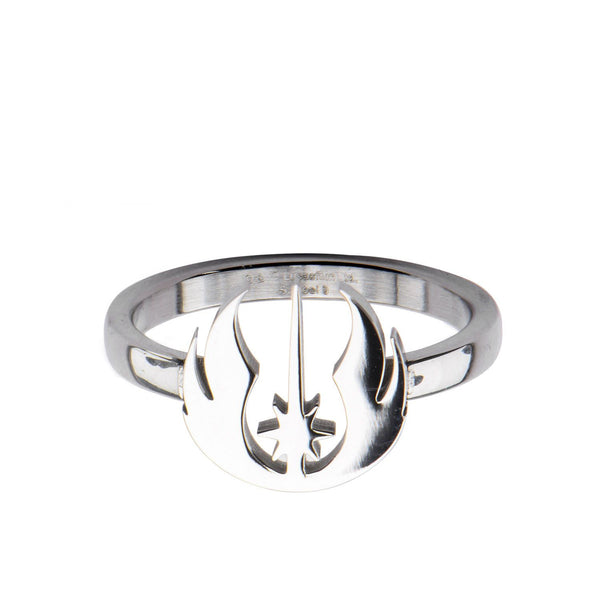 Star Wars: Jedi Symbol Cut Out Petite Ring 316 Stainless Steel - Trustmark Jewelers - Fashion Rings - 1
