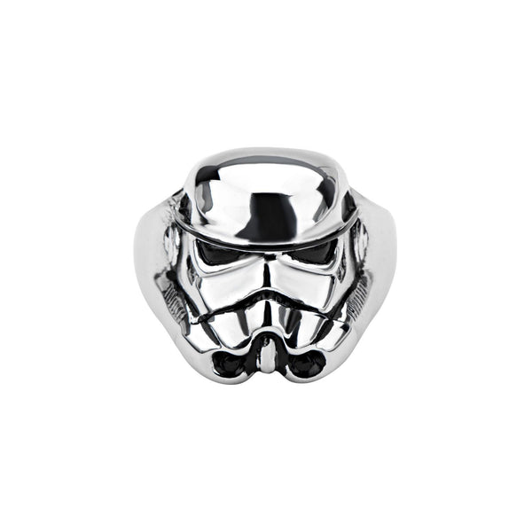 Star Wars: 3D Original Stormtrooper Ring 316 Stainless Steel - Trustmark Jewelers - Fashion Rings - 1