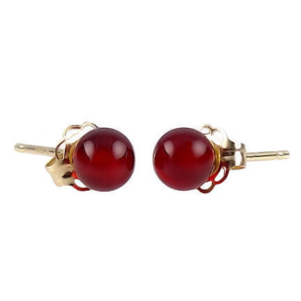 Carnelian best sale stud earrings