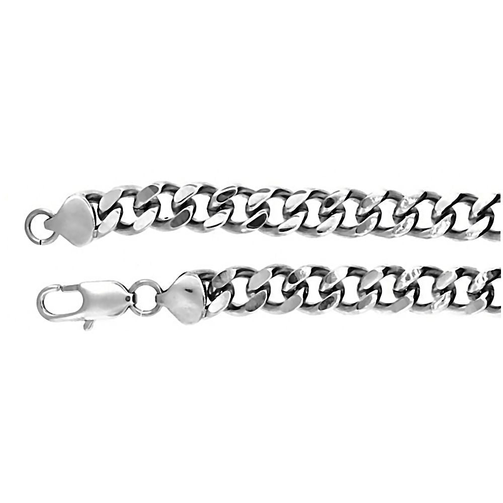 Holland: 3mm 18 inch Curb Chain 316 Stainless Steel - Trustmark Jewelers - Necklaces and Chains - 2