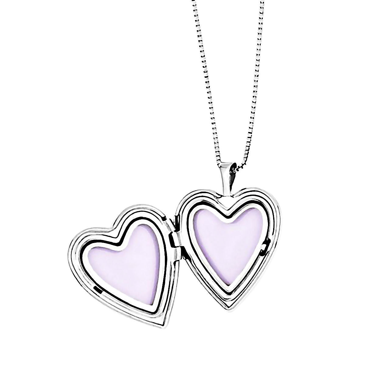Tiffany & Co. 16” 925 Sterling Silver Love Heart Locket Pendant Necklace |  eBay