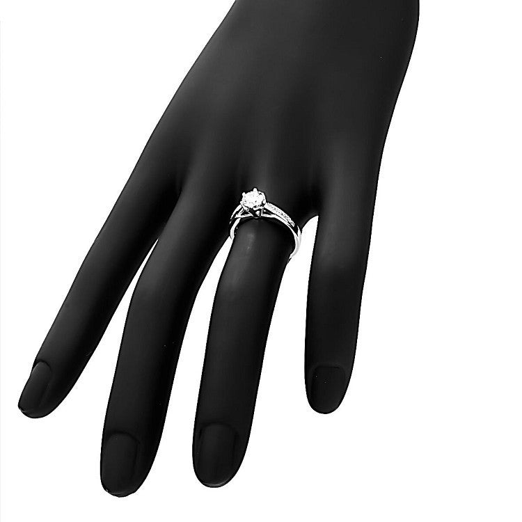 Lilly: 0.96ct Brilliant-cut Russian IOF CZ Engagement Promise Ring 316 - Trustmark Jewelers - Promise Rings - 4