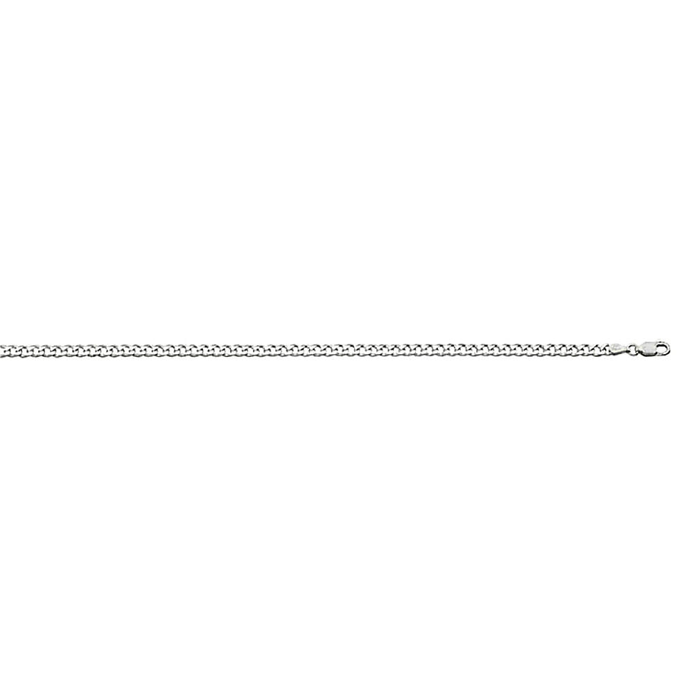 2.2mm AT Figaro Chain Bracelet 925 Sterling Silver, 7 Inches ...
