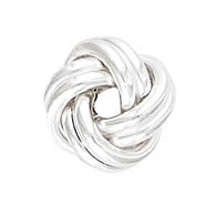 Double Rope Love Knot Earrings 925 Sterling Silver - Trustmark Jewelers - Earrings