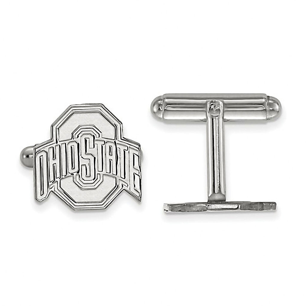 Ohio State University 925 Sterling Silver Cufflinks Officially Licensed