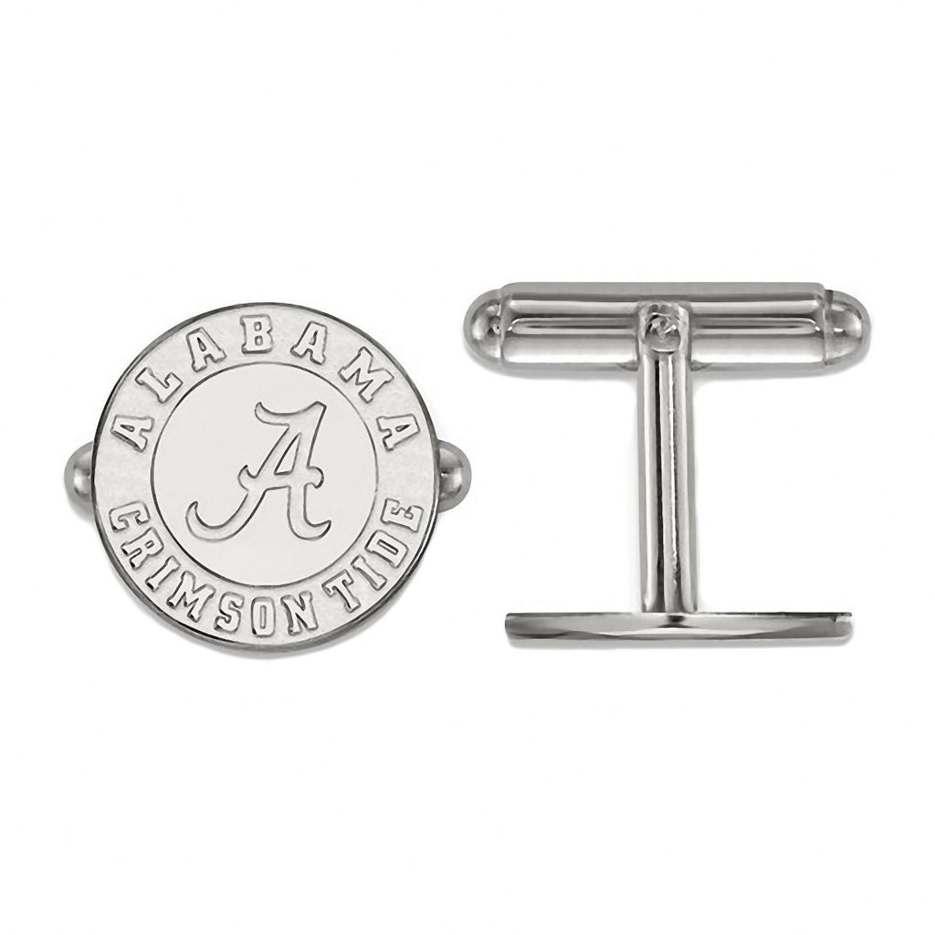 University of Alabama Crimson Tide Sterling Silver Cufflinks Officially Licensed