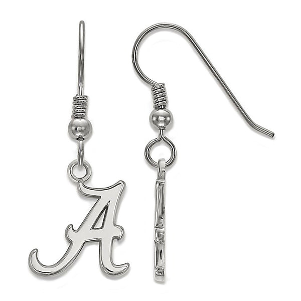 University of Alabama 925 Sterling Silver Dangle Earrings Officially Licensed