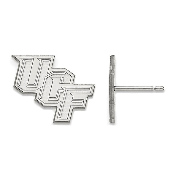 University of Central Florida Sterling Silver Post Earrings Officially Licensed