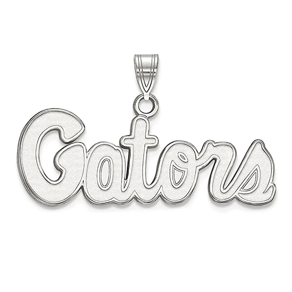 University of Florida 925 Sterling Silver Gators Pendant Officially Licensed