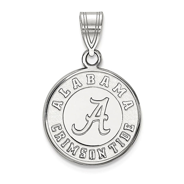 University of Alabama 925 Sterling Silver Pendant Officially Licensed