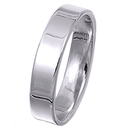 Cassidy: 5mm Classic Trim Line Style 925 Sterling Silver Wedding Band - Trustmark Jewelers - Wedding Bands