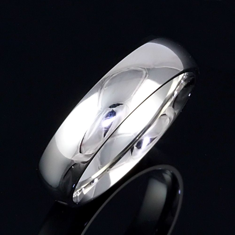 Aden: 6mm Comfort Fit Domed 316L Stainless Steel Unisex Wedding Band - Trustmark Jewelers - Wedding Bands - 3