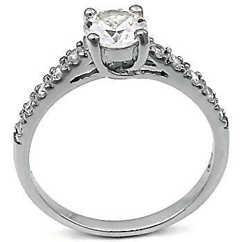 Jasmine: 1.6ct Russian Ice on Fire CZ Bridal Engagement Band Ring - Trustmark Jewelers - Engagement Rings - 2