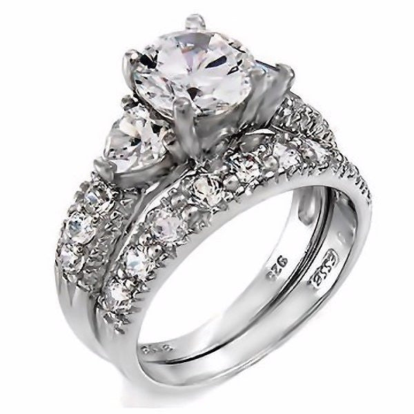 Wedding Sterling Silver Rings Amazon Oliana: Gorgeous Russian Ice