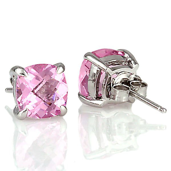 Mens pink diamond earrings Clearance