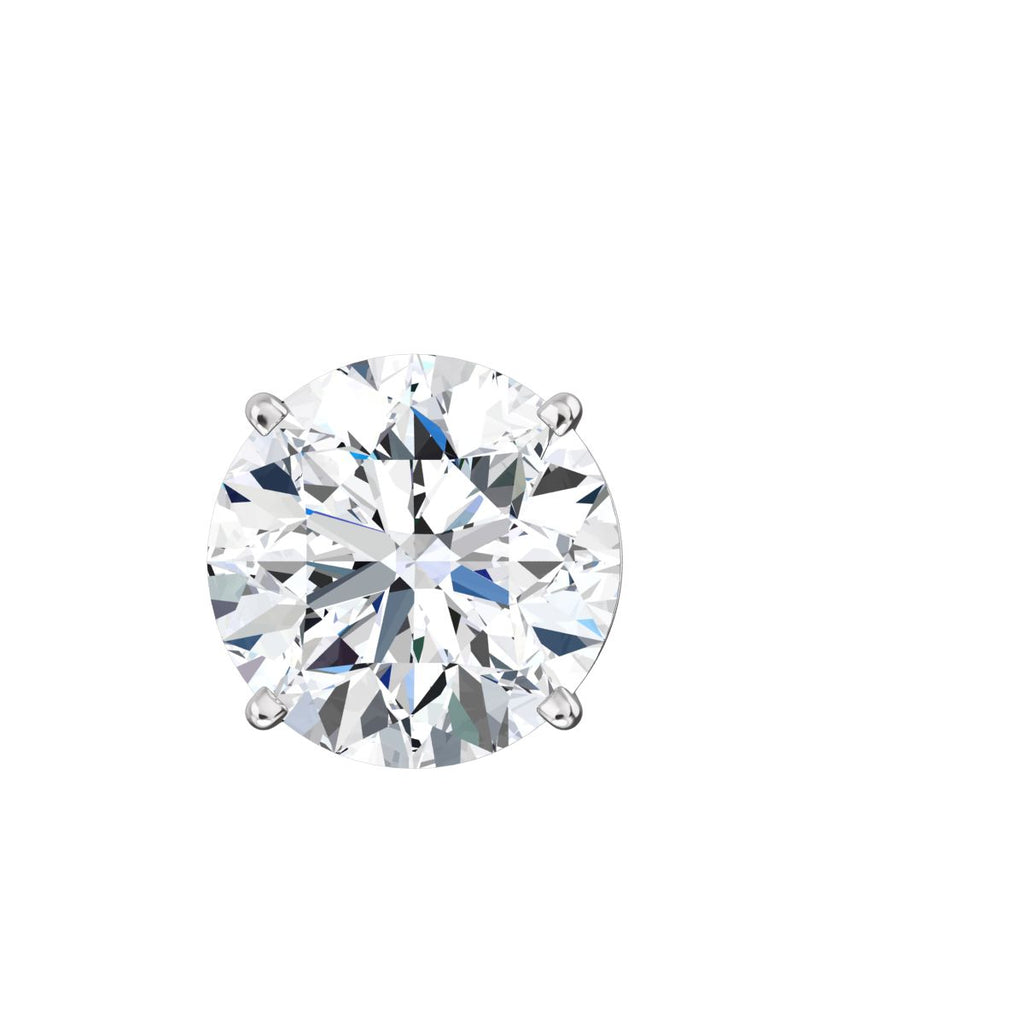 Jayden: 10mm, 8.0ct Brilliant Cut Simulated Diamond CZ Stud Earrings