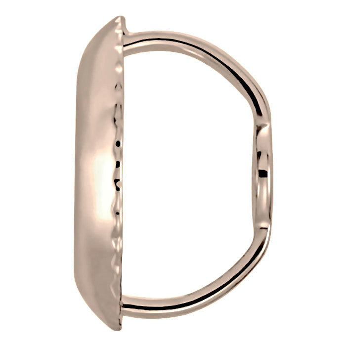 Replacement Screw-Backs for Threaded Post Earrings 14K Rose Gold