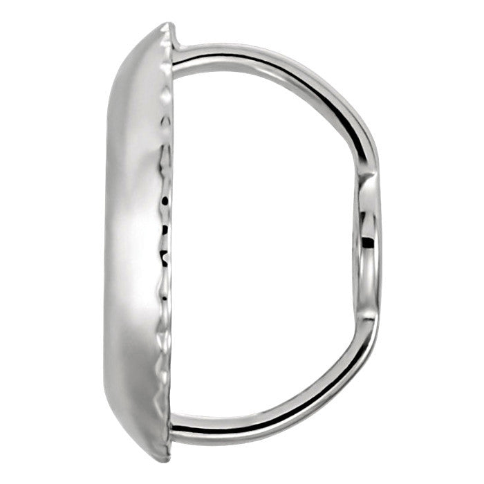 Replacement Screw-Backs for Threaded Post Earrings 14K White Gold