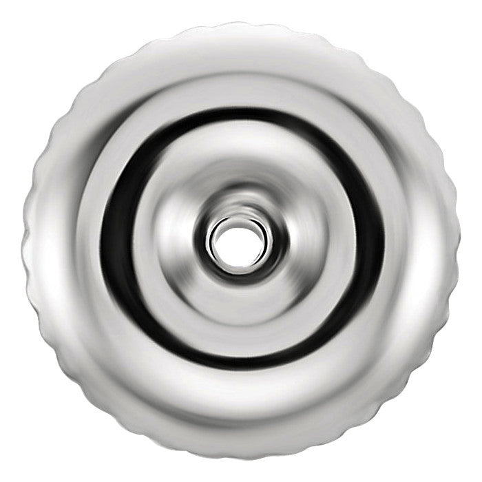 Replacement Screw-Backs for Threaded Post Earrings 14K White Gold